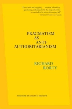 Pragmatism as AntiAuthoritarianism