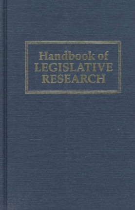 Handbook of Legislative Research