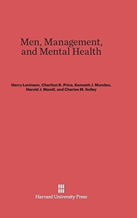 Men Management and Mental Health