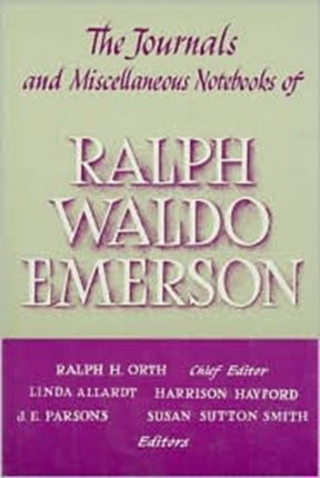 Journals and Miscellaneous Notebooks of Ralph Waldo Emerson: Volume XIV: 1854–1861