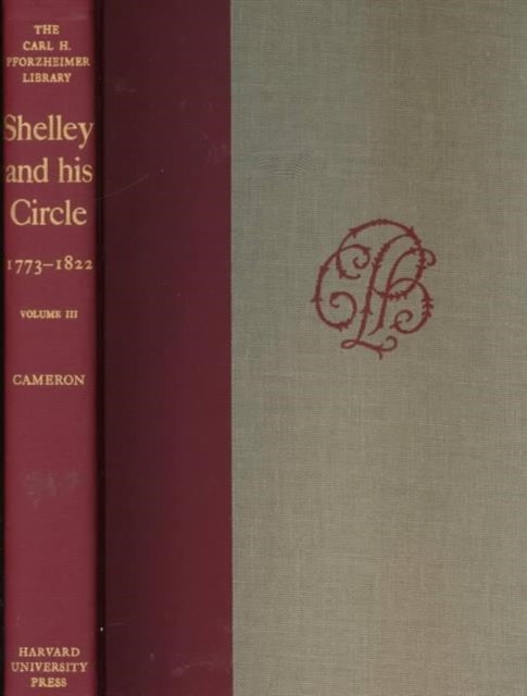 Shelley  His Circle 17731822 V 34