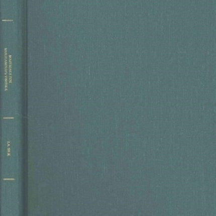 Materials Toward the Study of Vasubandhus Vimsika Sanskrit and Tibetan Critical Editions of the Verses and Autocommentary An English Translation