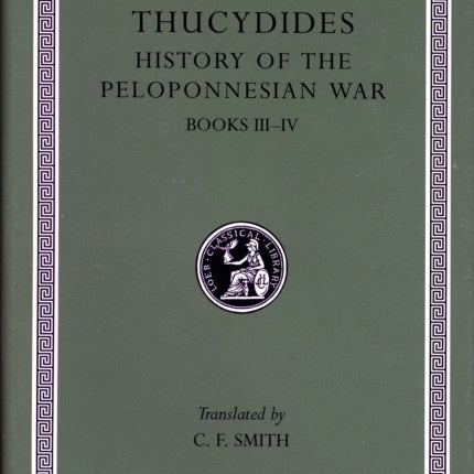 History of the Peloponnesian War, Volume II: Books 3-4