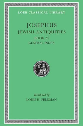 Jewish Antiquities, Volume IX: Book 20