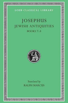 Jewish Antiquities, Volume III: Books 7–8