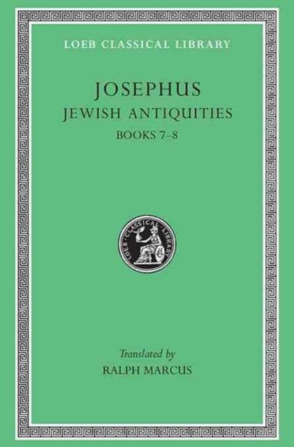 Jewish Antiquities, Volume III: Books 7–8