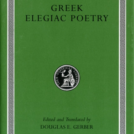 Greek Elegiac Poetry