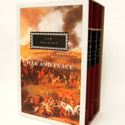 War and Peace: 3-Volume Boxed Set; Introduction by R. F. Christian