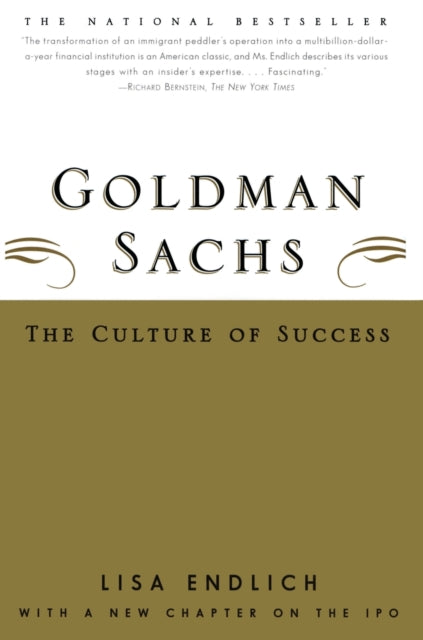 Goldman Sachs: The Culture of Success