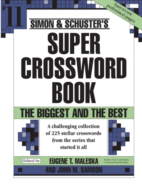 Simon and Schuster Super Crossword Book