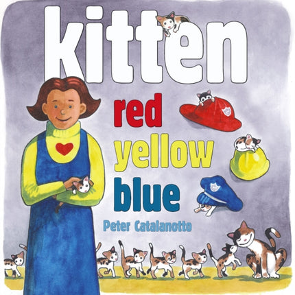 Kitten Red, Yellow, Blue