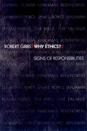 Why Ethics  Signs of Responsibilities