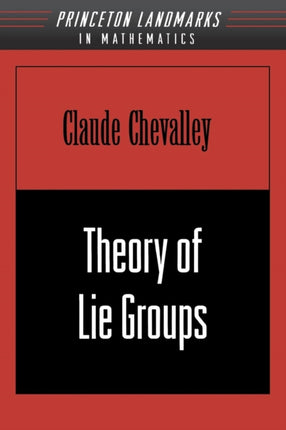 Theory of Lie Groups