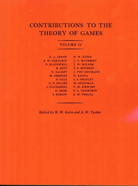 Contributions to the Theory of Games (AM-28), Volume II