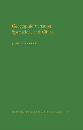 Geographic Variation Speciation and Clines