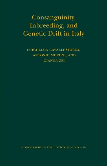 Consanguinity Inbreeding and Genetic Drift in Italy