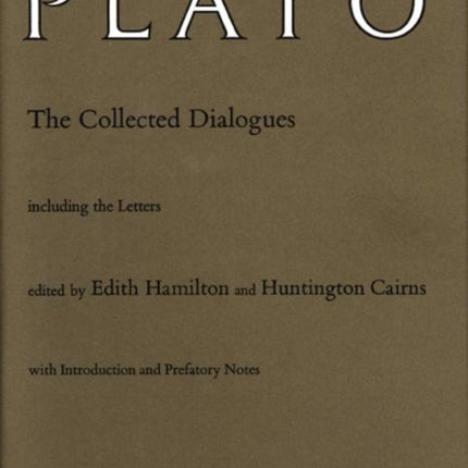 The Collected Dialogues of Plato