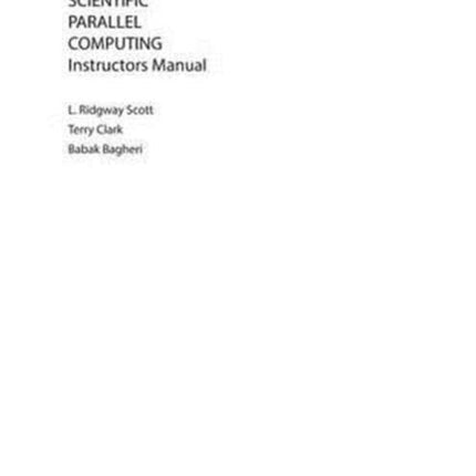 Solutions Manual to Scientific Parallel Computing