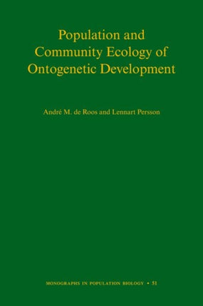 Population and Community Ecology of Ontogenetic