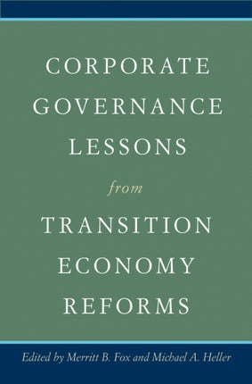 Corporate Governance Lessons from Transition