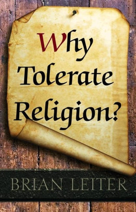 Why Tolerate Religion