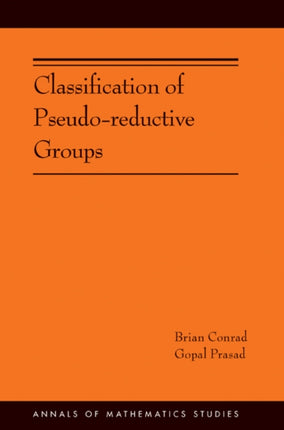 Classification of Pseudoreductive Groups