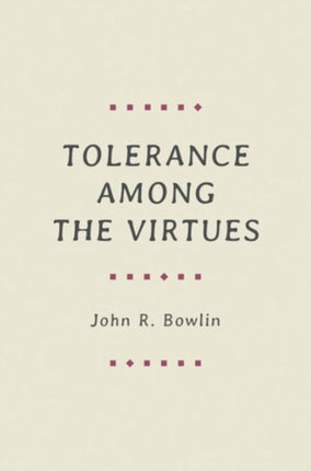 Tolerance among the Virtues