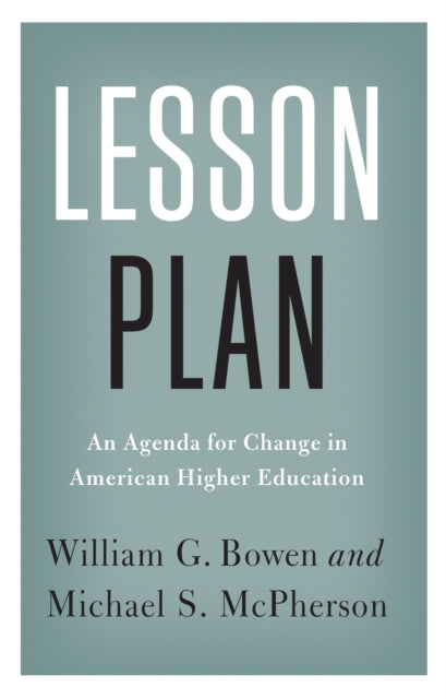 Lesson Plan: An Agenda for Change in American Higher Education