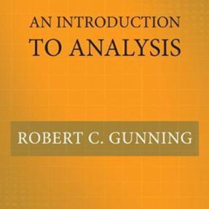 An Introduction to Analysis