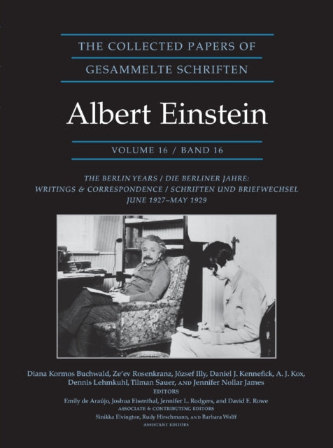 The Collected Papers of Albert Einstein, Volume 16 (Documentary Edition): The Berlin Years / Writings & Correspondence / June 1927–May 1929