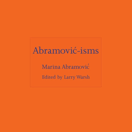 Abramovicisms