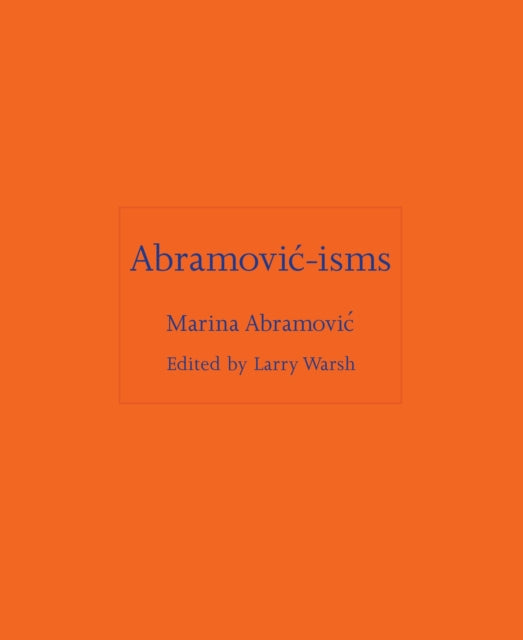 Abramovicisms