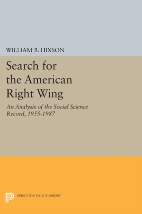 Search for the American Right Wing  An Analysis