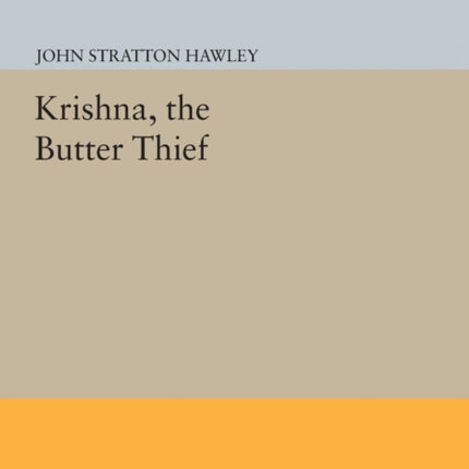 Krishna, The Butter Thief