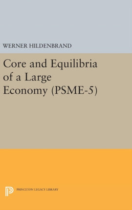 Core and Equilibria of a Large Economy. (PSME-5)