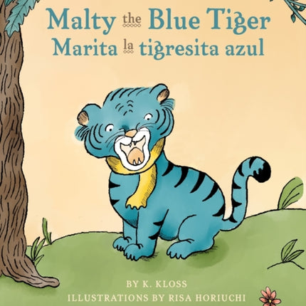 Malty the Blue Tiger Marita la tigresita azul