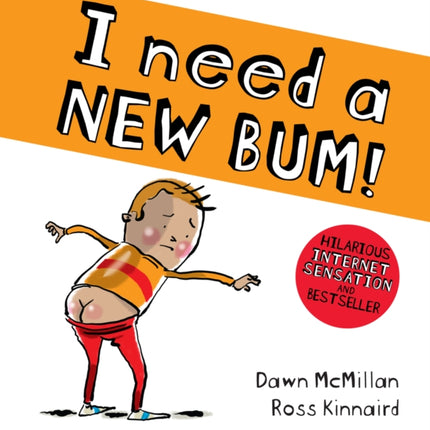 I Need a New Bum (board book)