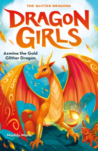 Azmina the Gold Glitter Dragon