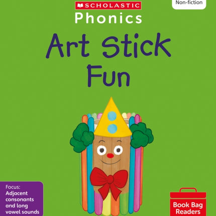 Art Stick Fun (Set 8) Matched to Little Wandle Letters and Sounds Revised