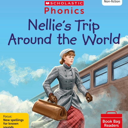 Nellie's Trip Around the World (Set 12) Matched to Little Wandle Letters and Sounds Revised