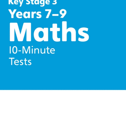 Maths 10Minute Tests Ages 1114