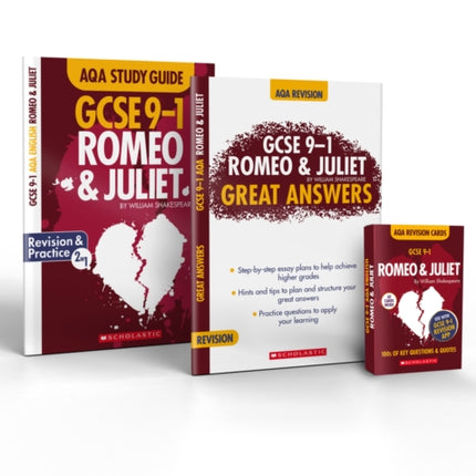 GCSE Romeo  Juliet Ultimate Revision Bundle