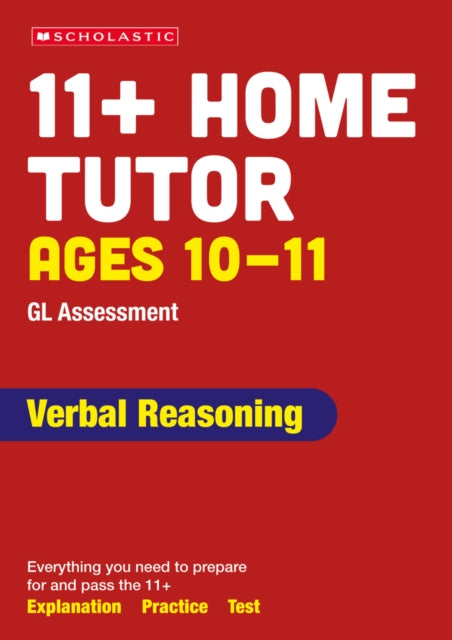 11 GL Assessment Verbal Reasoning Home Tutor Ages 911