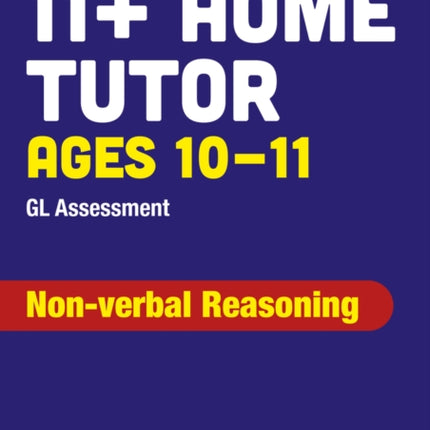 11 GL Assessment Nonverbal Reasoning Home Tutor Ages 911