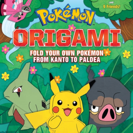 Pokemon Origami Fold Your Own Pokemon Kanto to Paldea