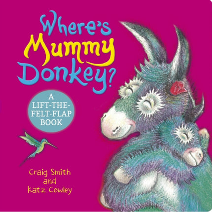 Wheres Mummy Donkey Felt Flaps CBB