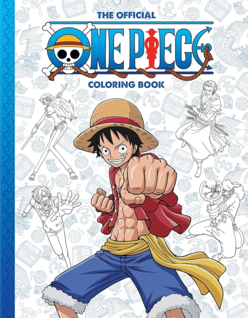 x One Piece Official Colouring Book