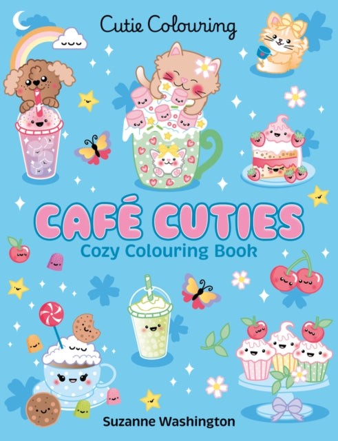Cafe Cuties Colouring Book