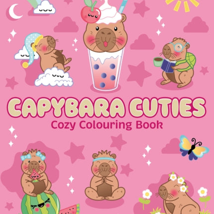 Capybara Cuties Colouring Book