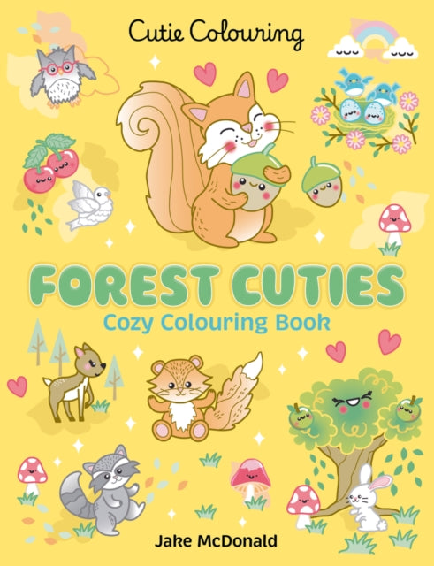 Forest Cuties Colouring Book